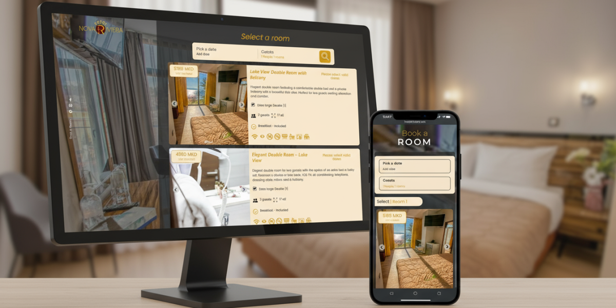 Вашата хотелска веб-странa работи 24/7 – повеќе директни резервации, помалку провизии