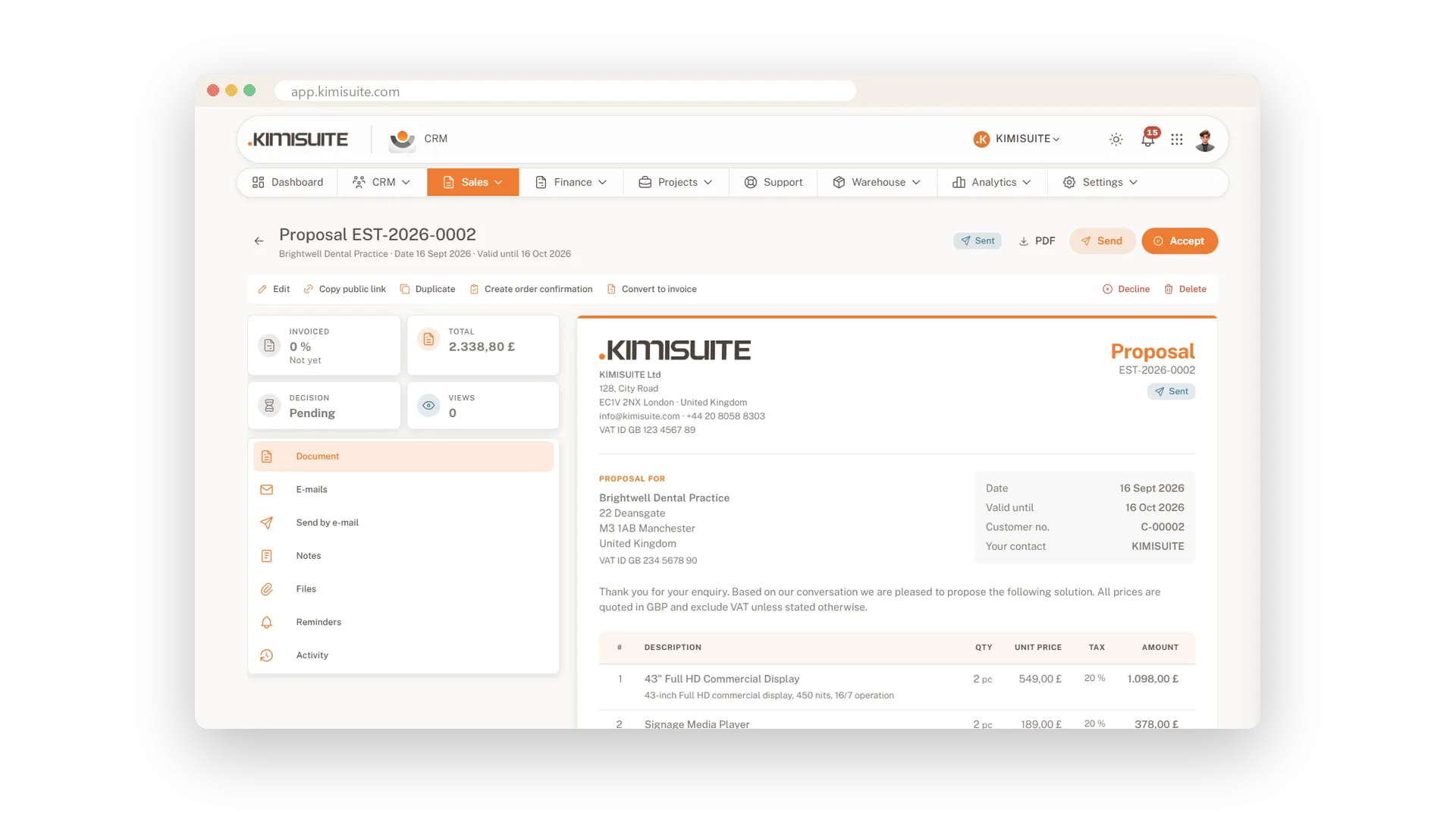 Zie of je e-mail is geopend