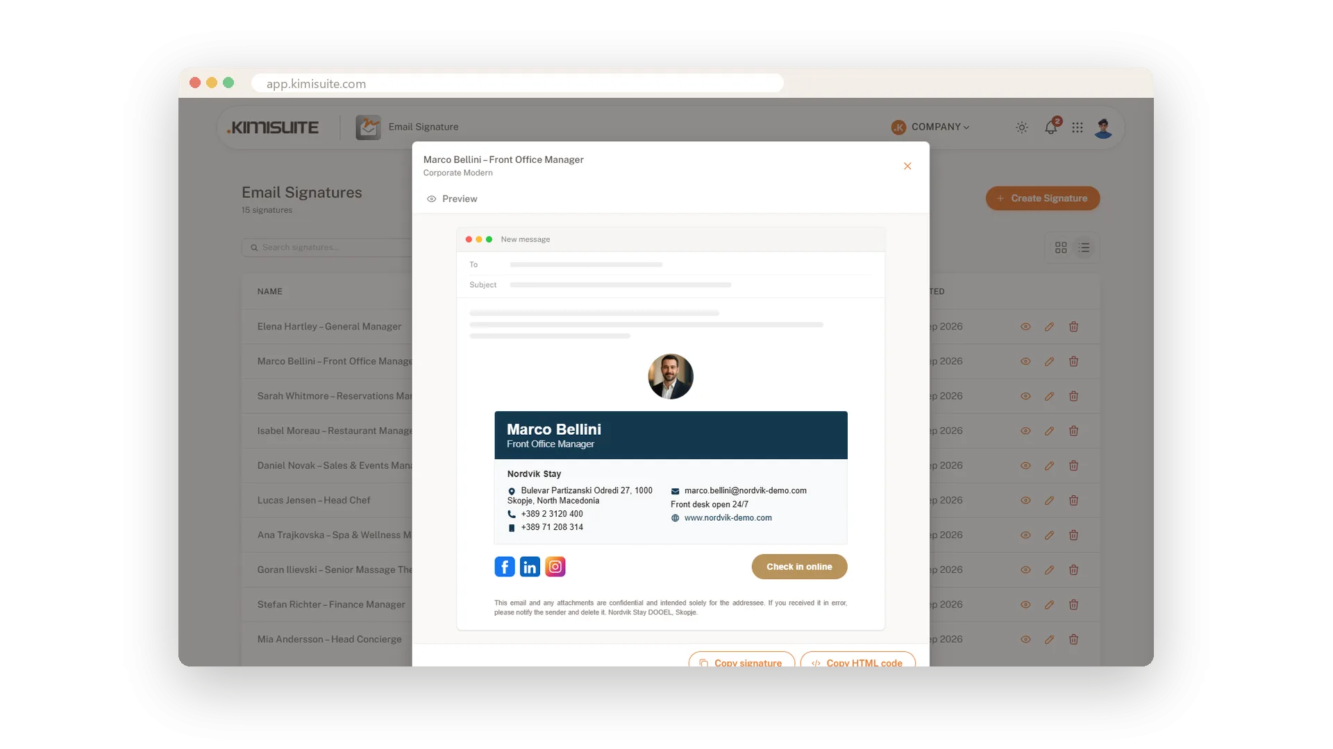 Schermafbeelding: Plakken in Gmail, Outlook en Apple Mail