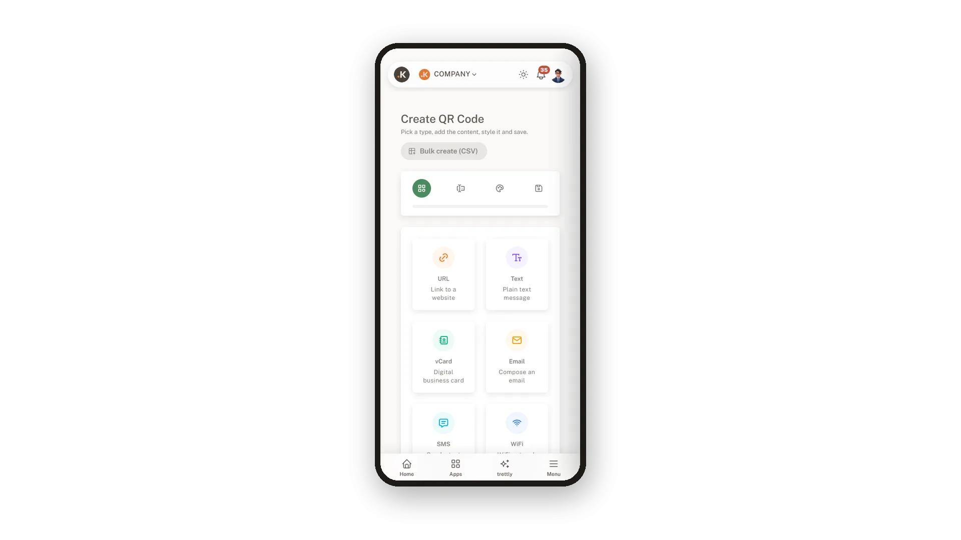 Codes auf Ihrem Handy erstellen