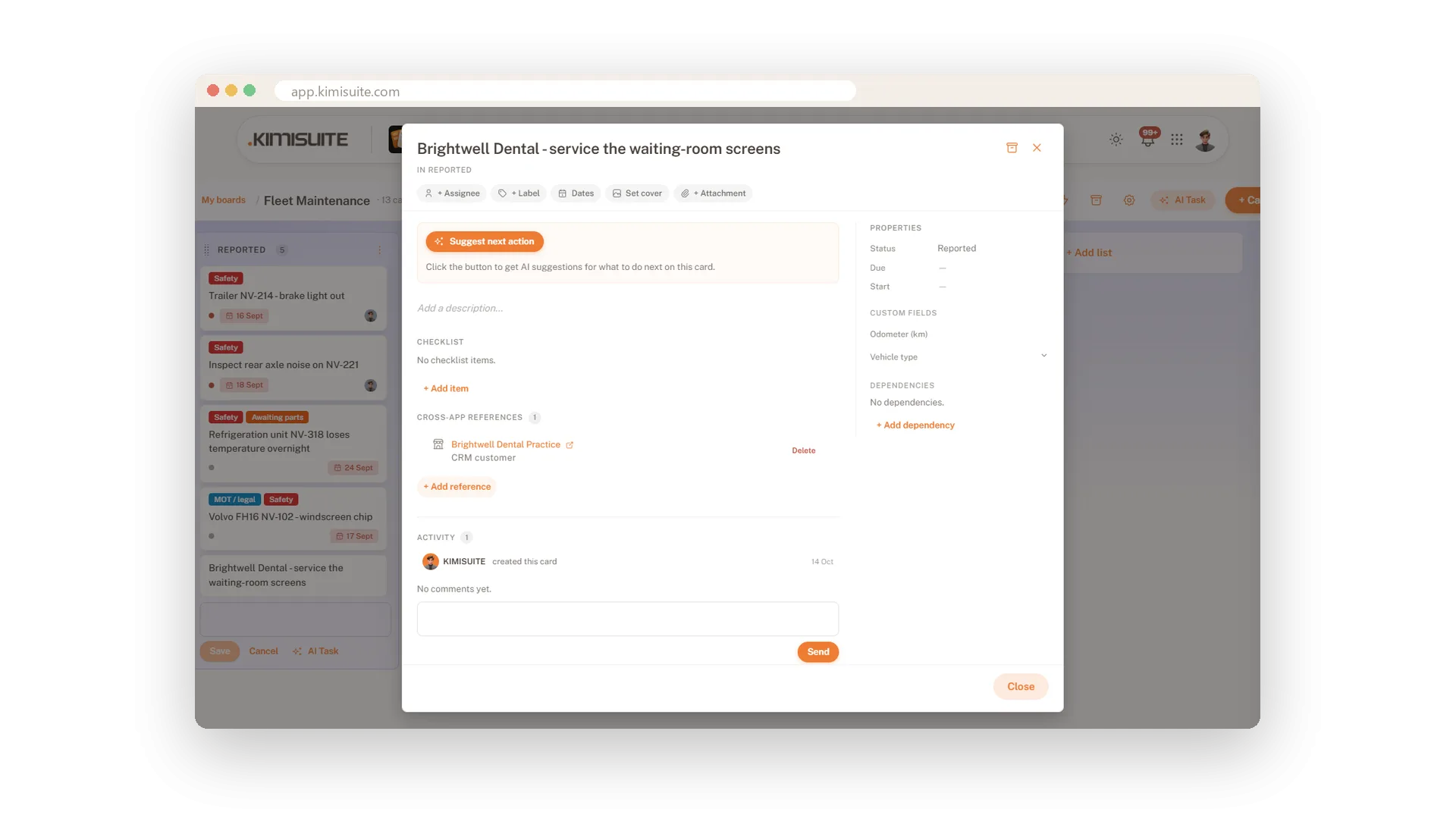 Task Hub boards that know your customers