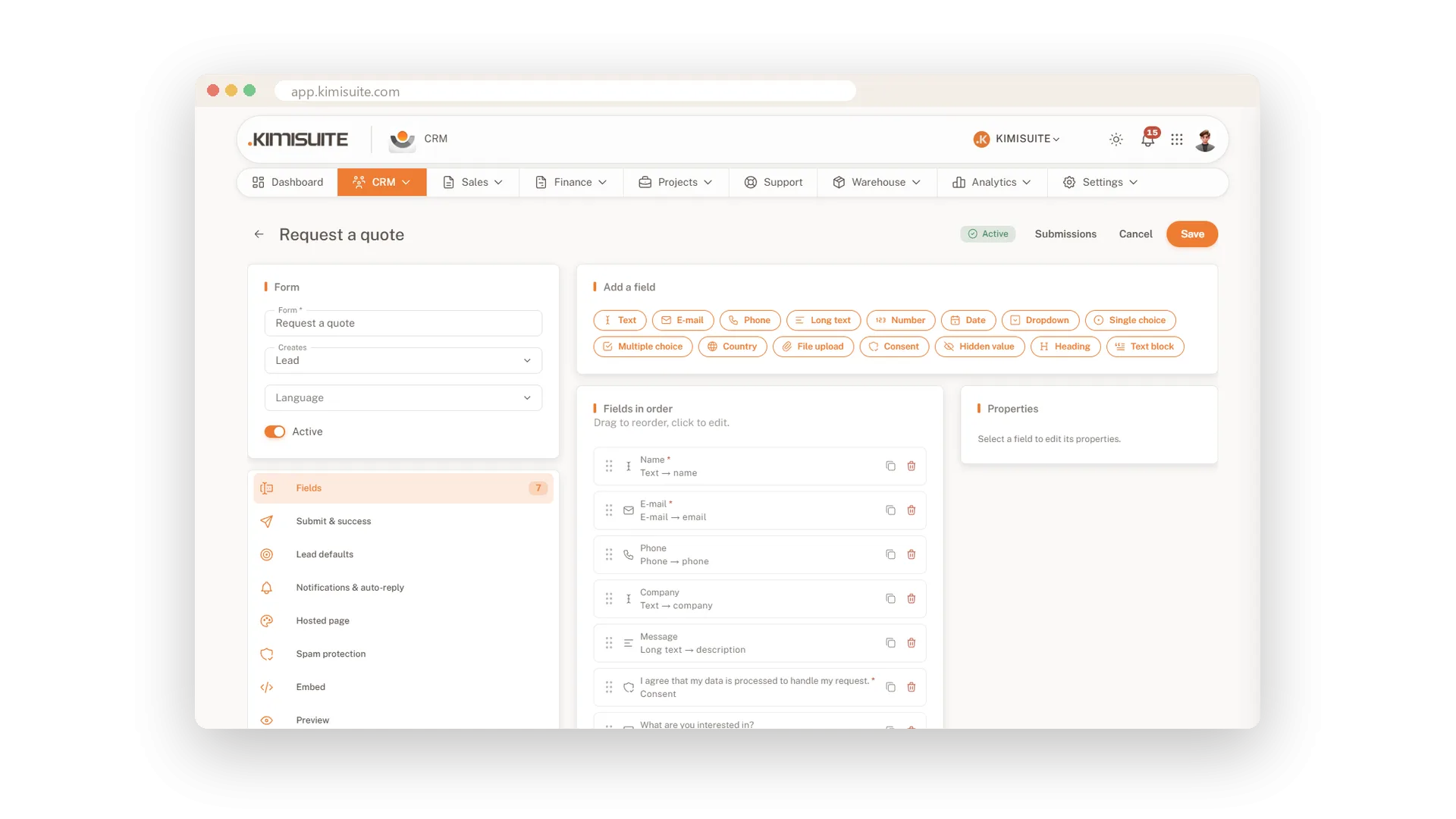 Webformulieren die leads genereren
