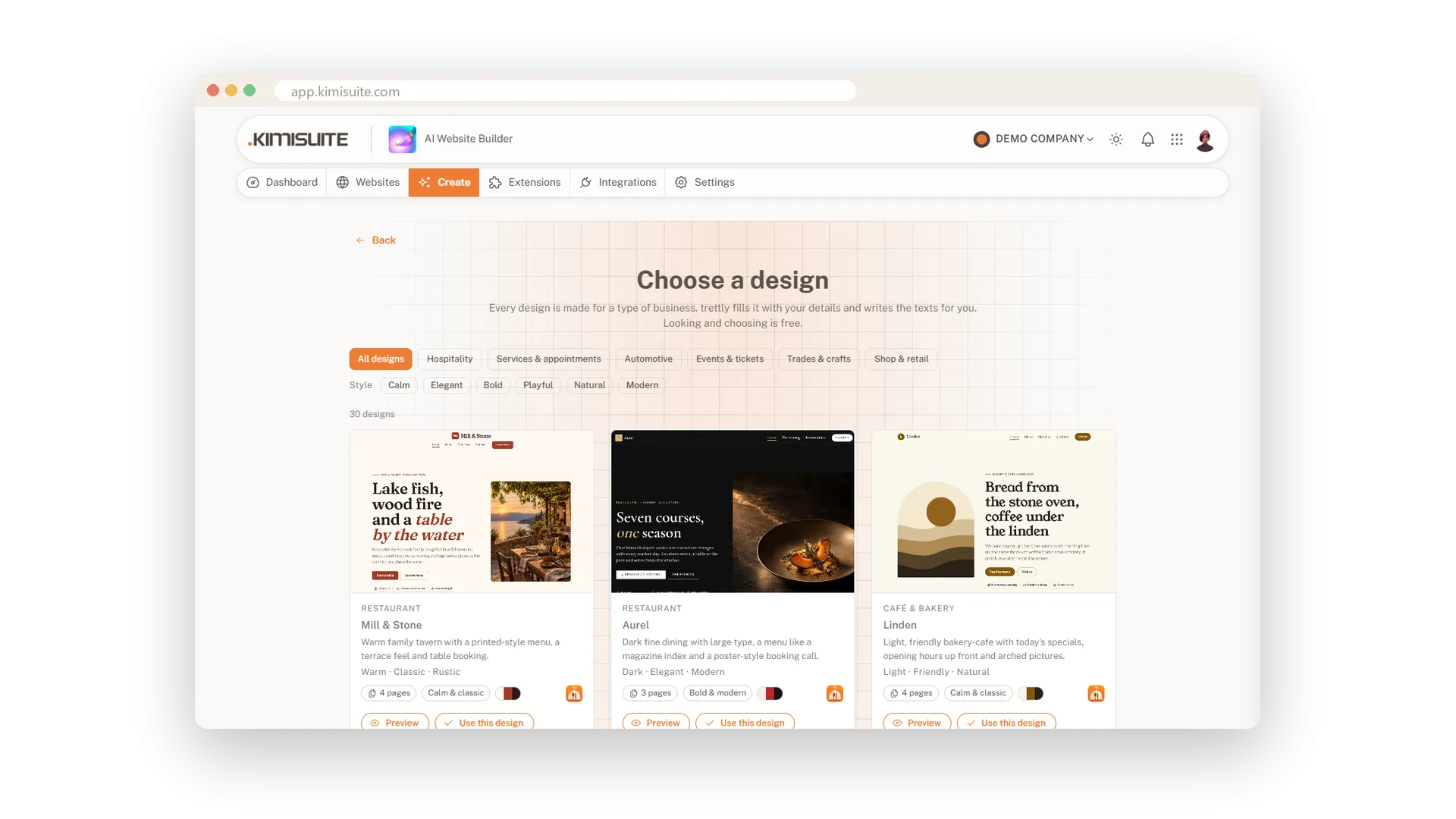 AI Website Builder — 4/12