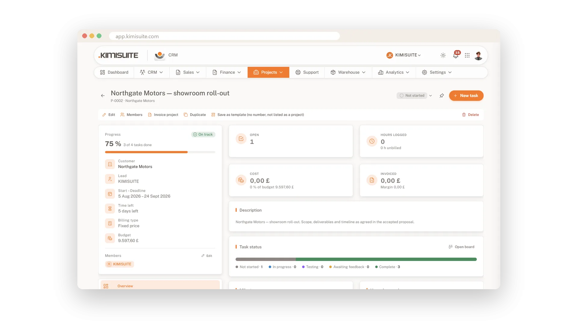 CRM Business Hub — 6/8