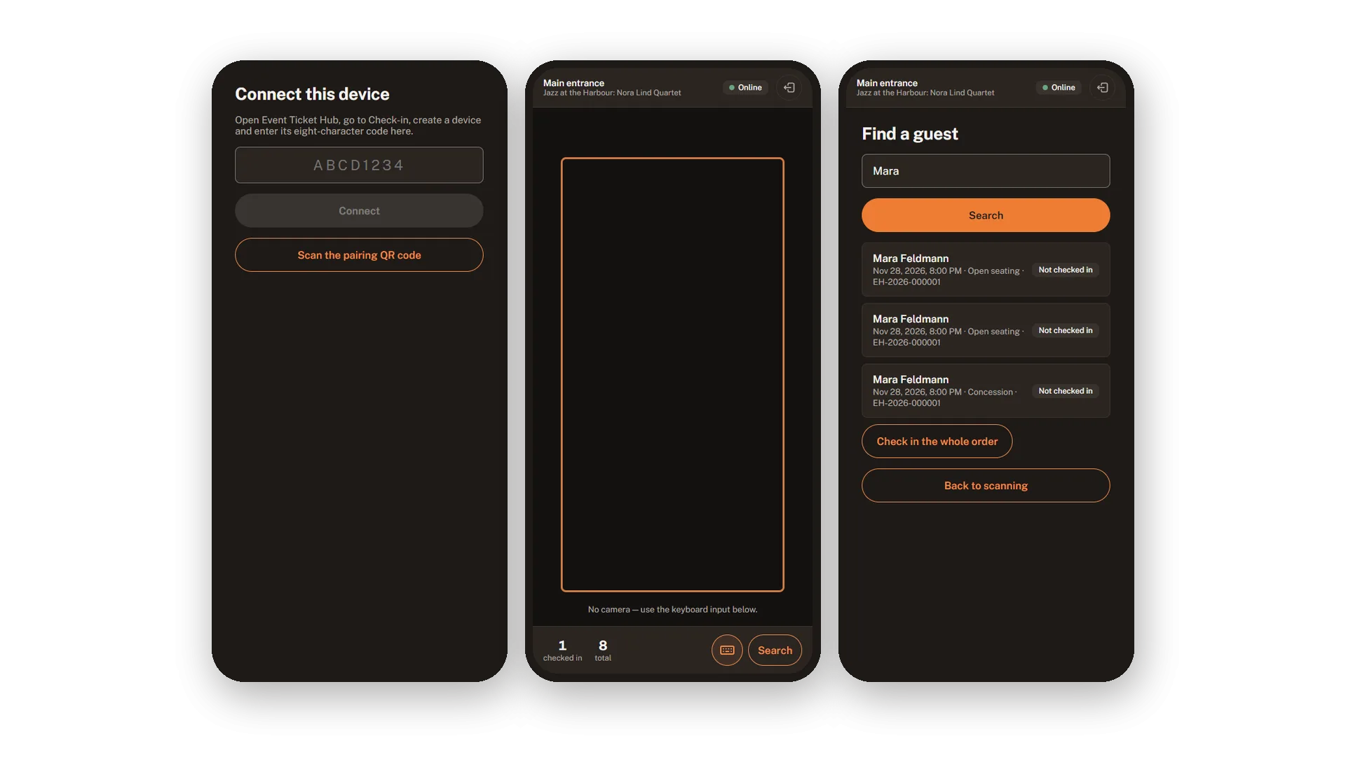 Event Ticket Hub — 7/12