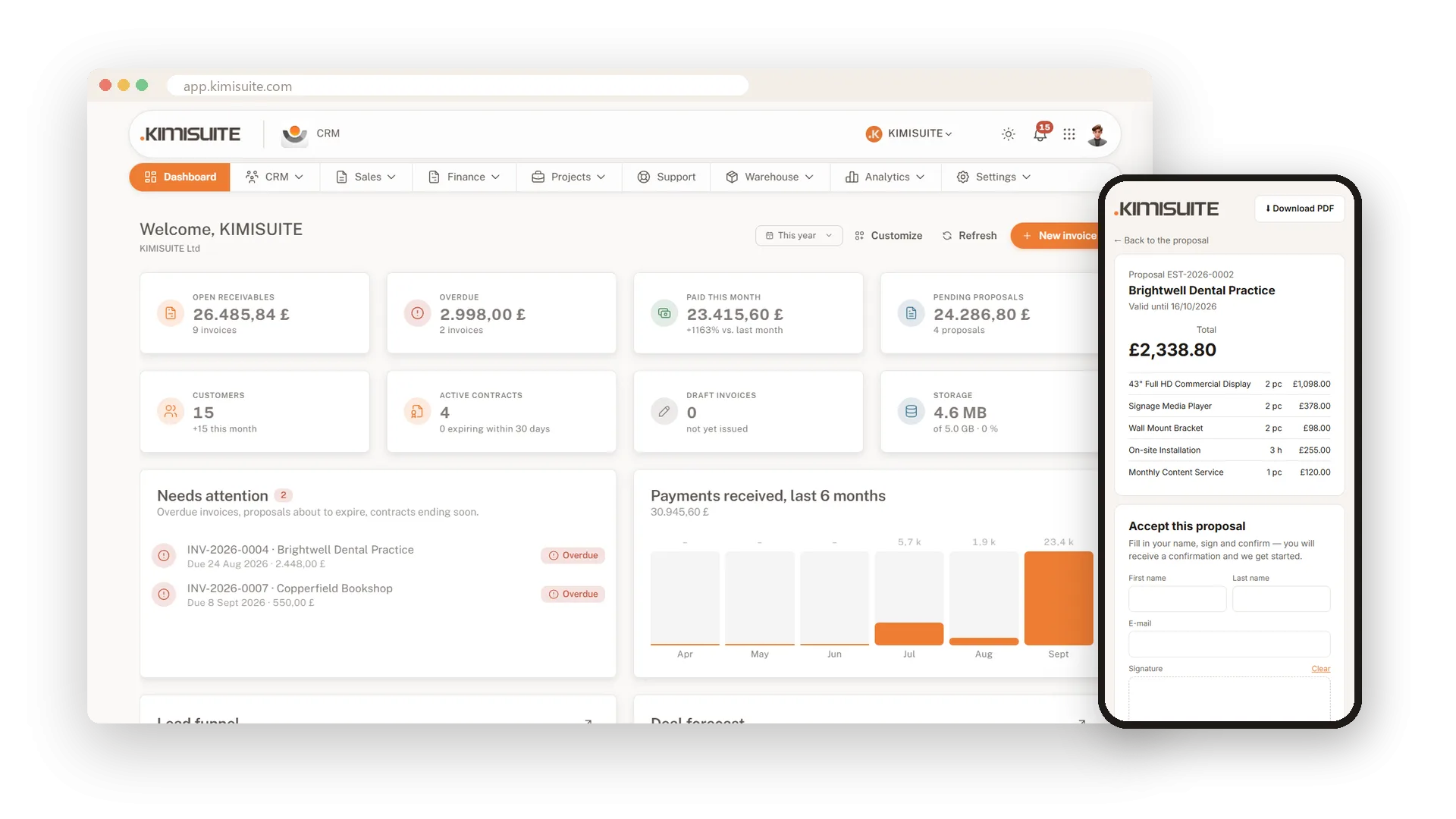 CRM Business Hub
