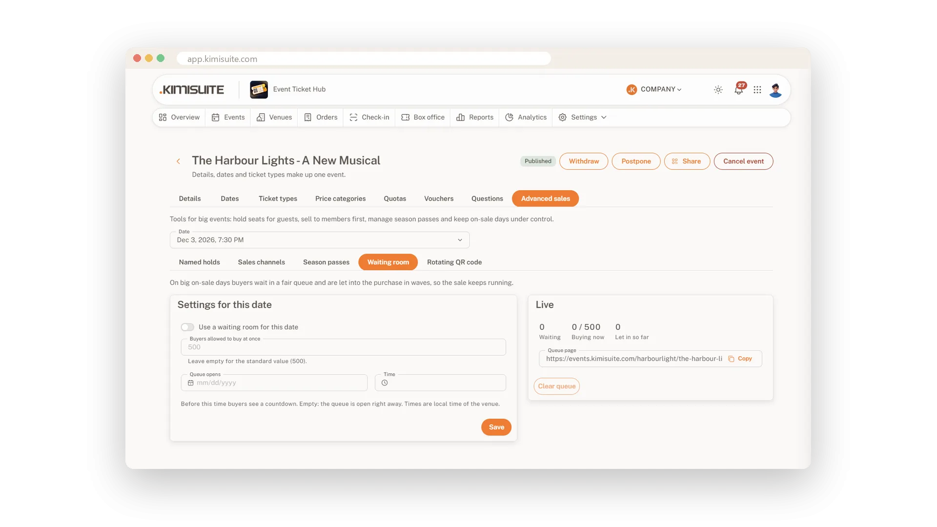 Ready for subscribers and big on-sale days