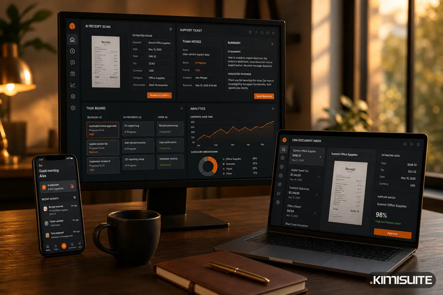 AI Where the Work Happens: trettly Across Every KIMISUITE App