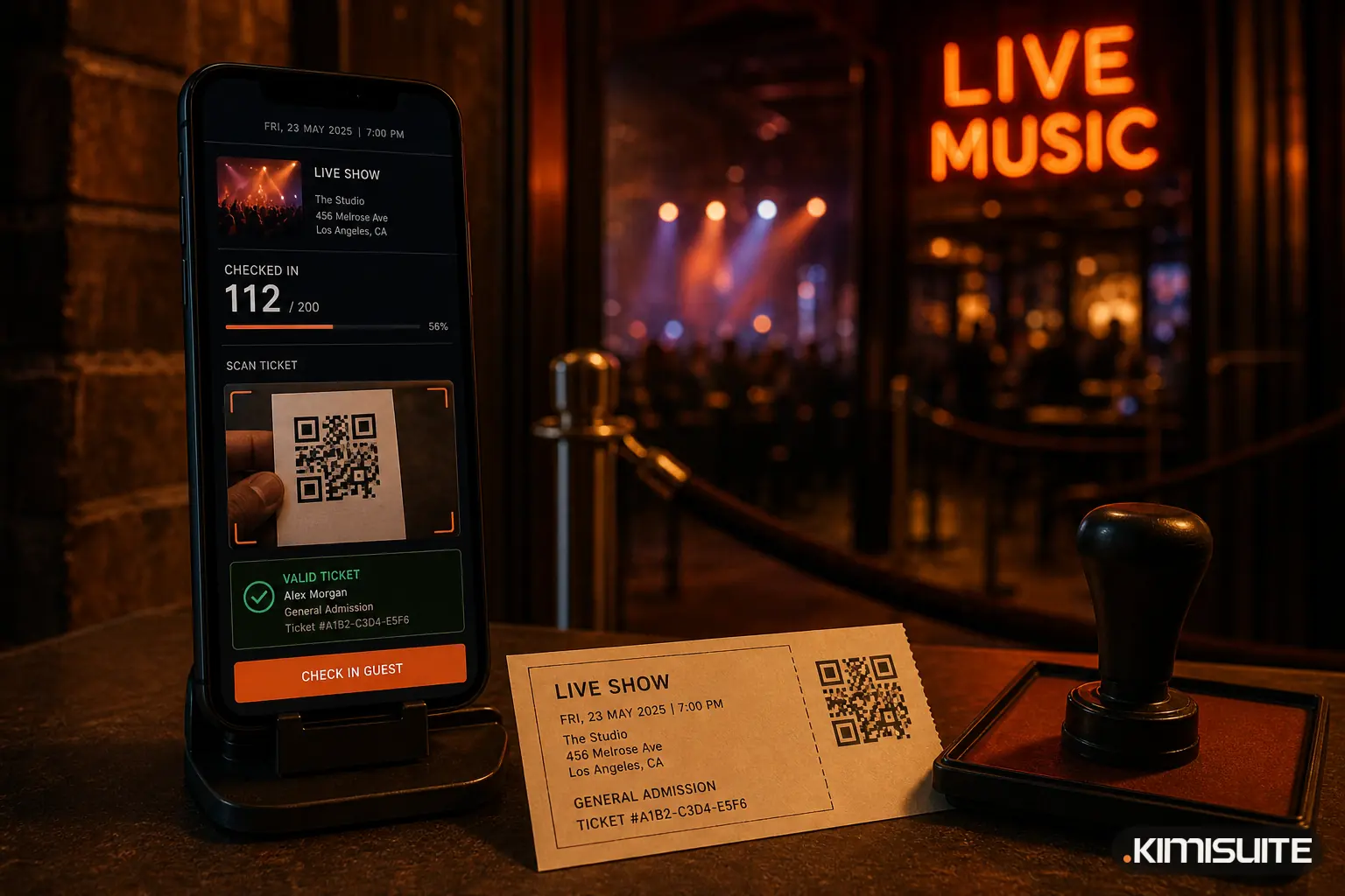 Event Check-In App: Scan Tickets at the Door With Any Phone