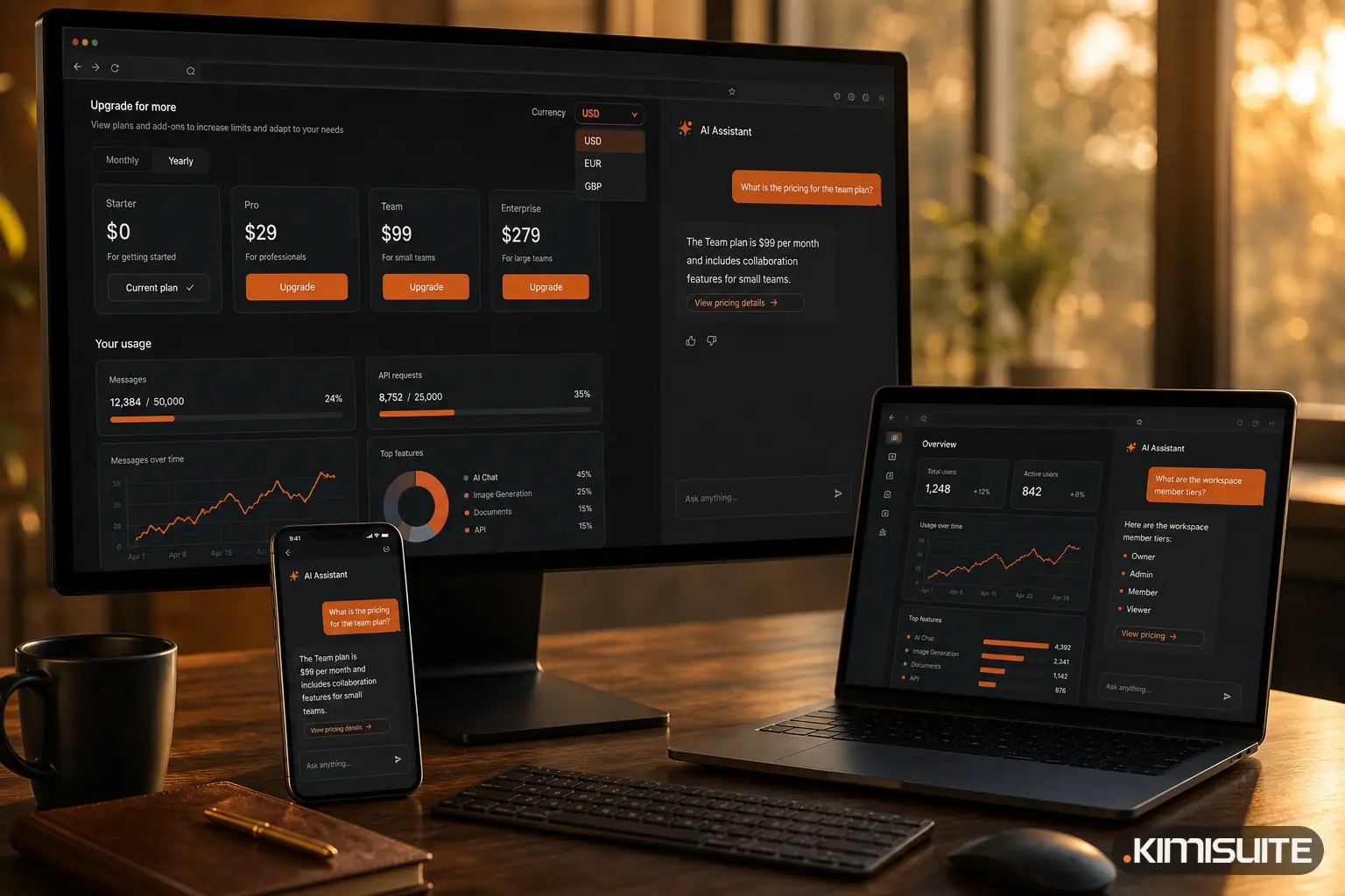 What trettly Can Answer Now: Prices in Your Currency, Workspace Plans and App Setup