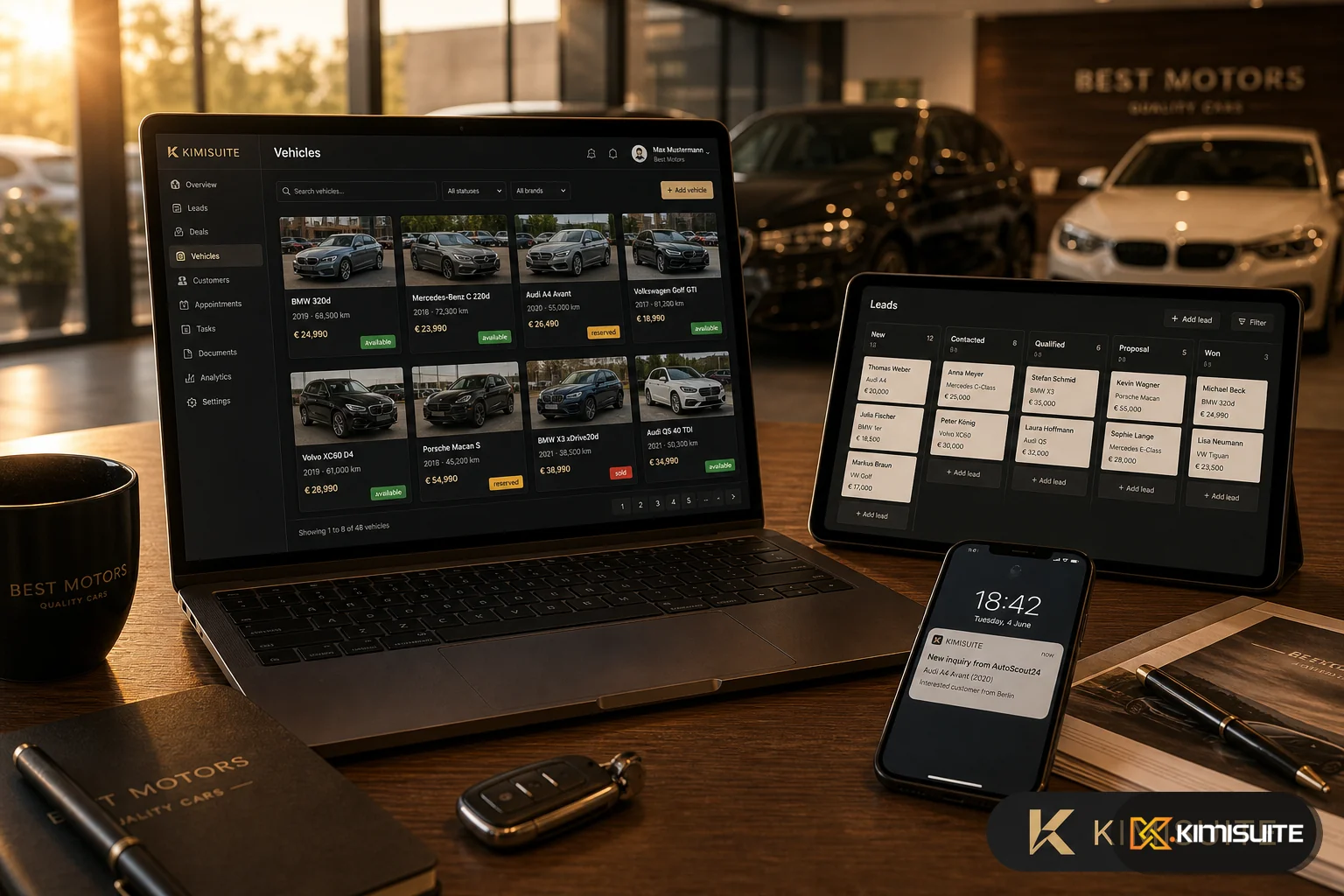 Software for Used Car Dealers | KIMISUITE